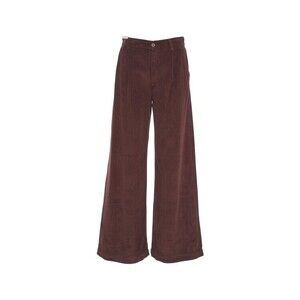 Pt Torino Ribbed Corduroy Trousers With High Waist And Effortless Appeal - NWT